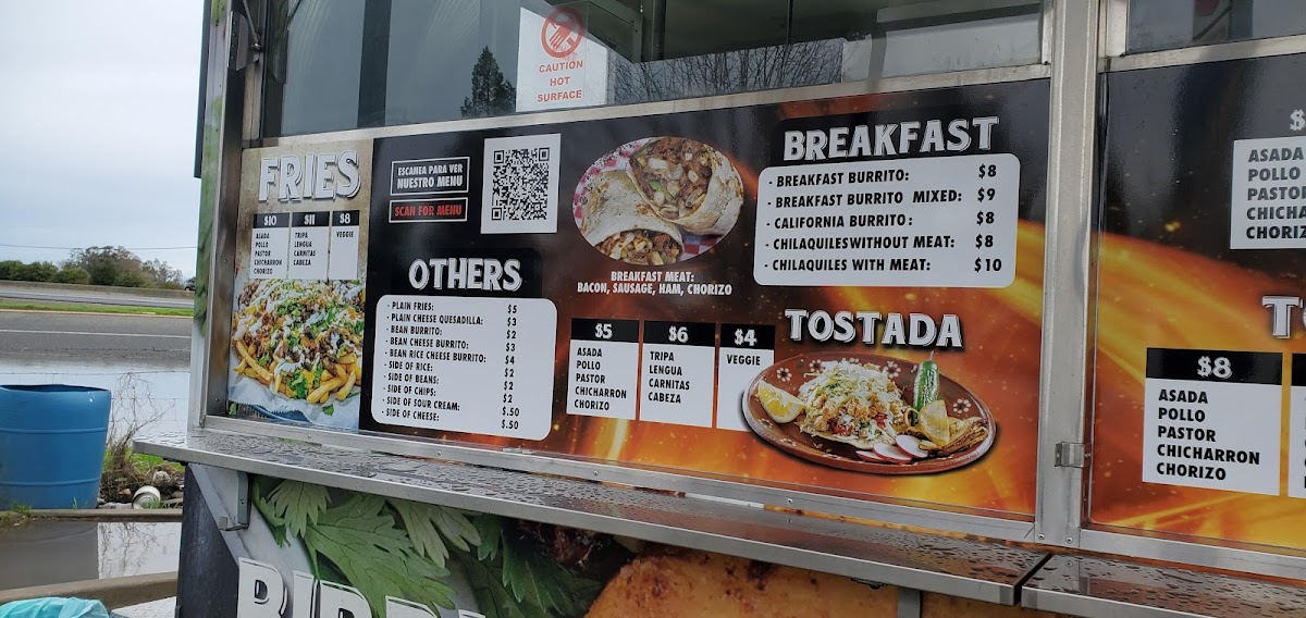 Peńas Taqueria Menu - Image 3