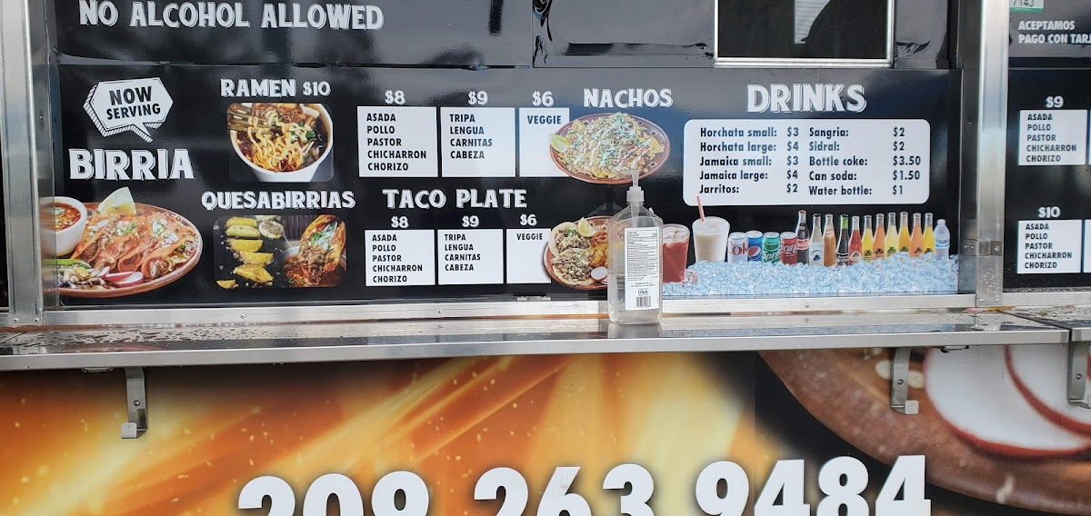 Peńas Taqueria Menu - Image 4
